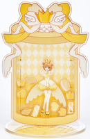 Cardcaptor Sakura: Clear Card - Sakura Yellow Dress Acrylic Stand (Ver. B) image number 0
